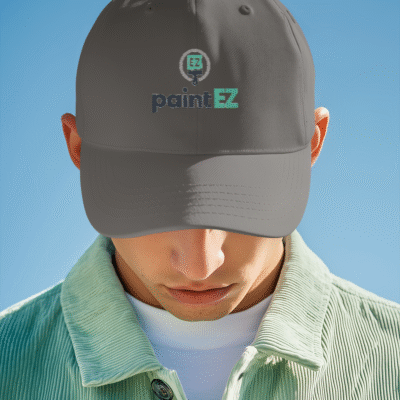 ai-created-mockup-featuring-a-man-wearing-an-embroidered-dad-hat-against-a-sky-background-m52330